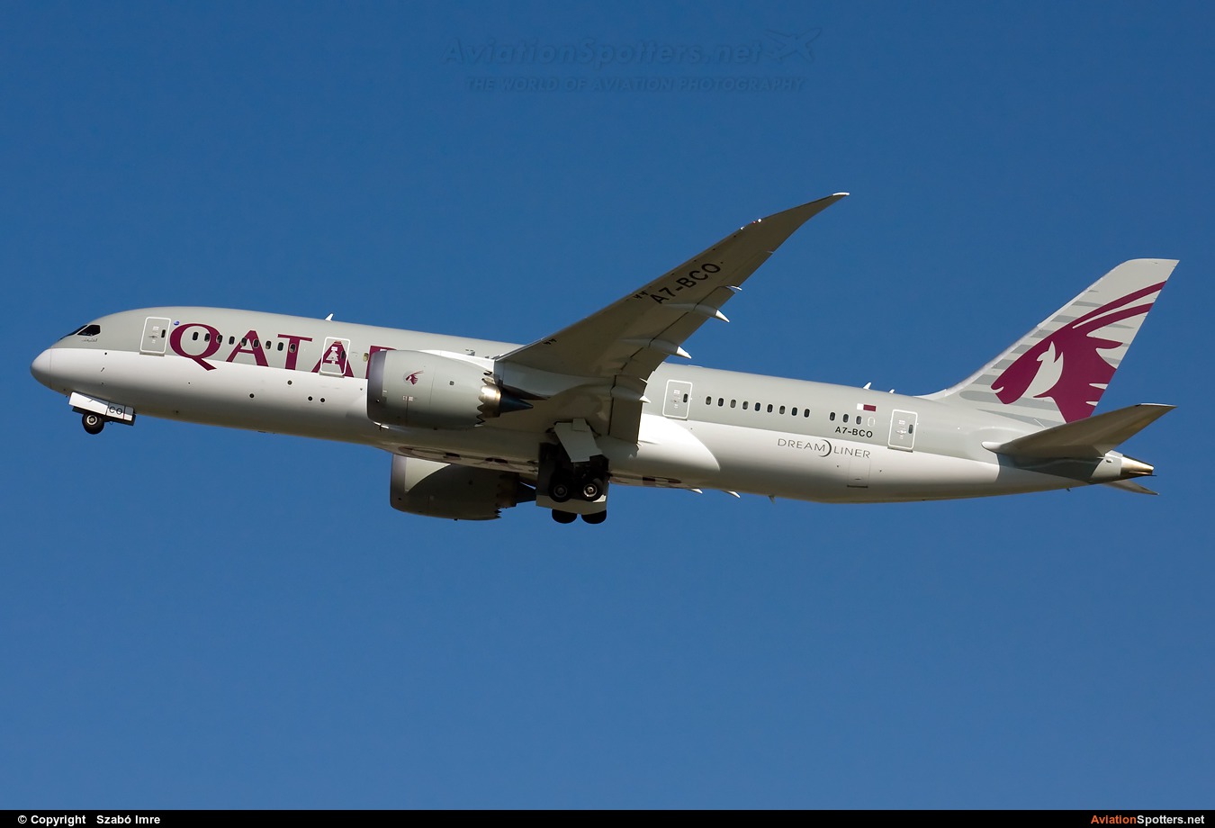 Qatar Airways  -  787-8 Dreamliner  (A7-BCO) By Szabó Imre (SzImre71)
