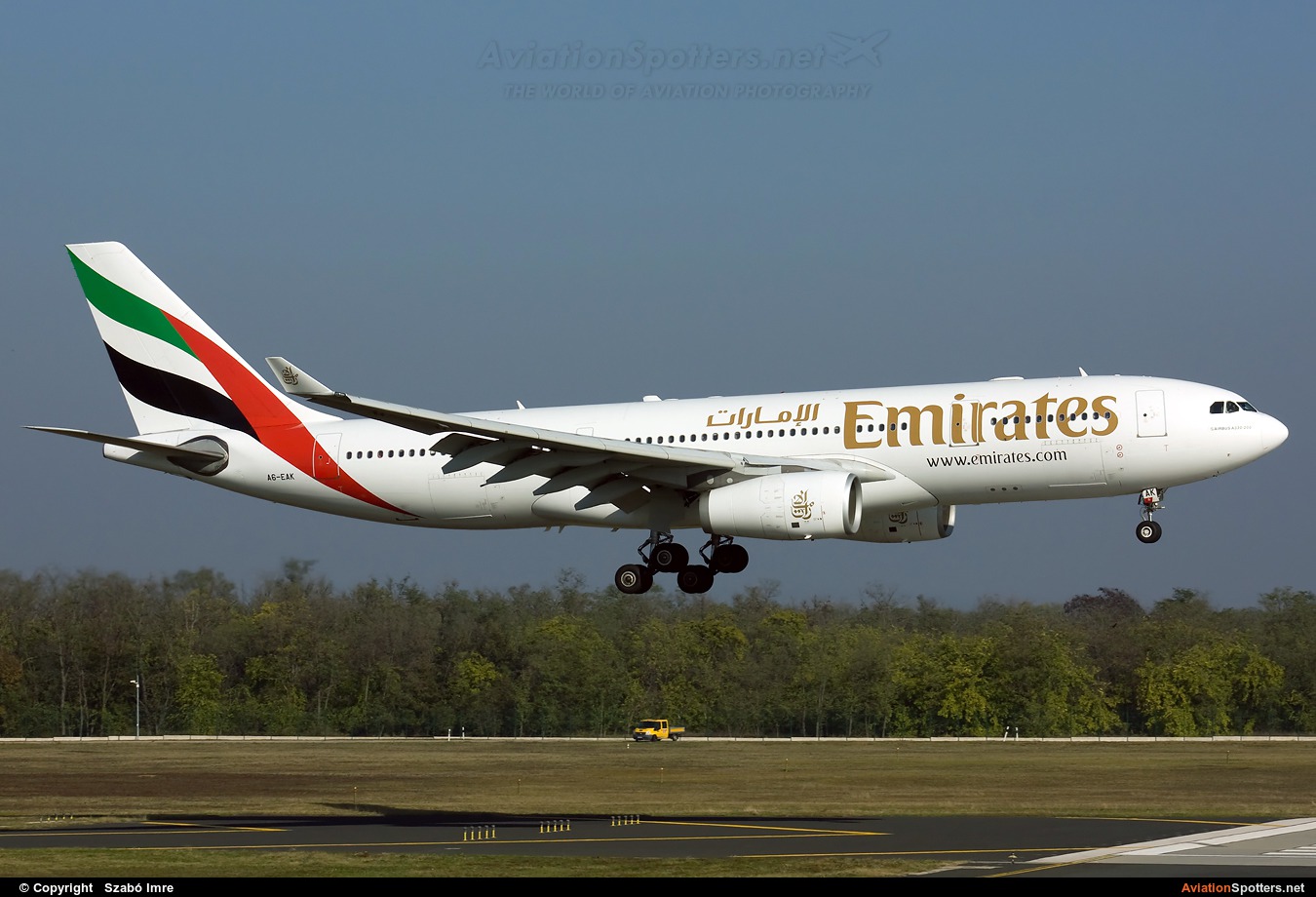 Emirates Airlines  -  A330-200  (A6-EAK) By Szabó Imre (SzImre71)