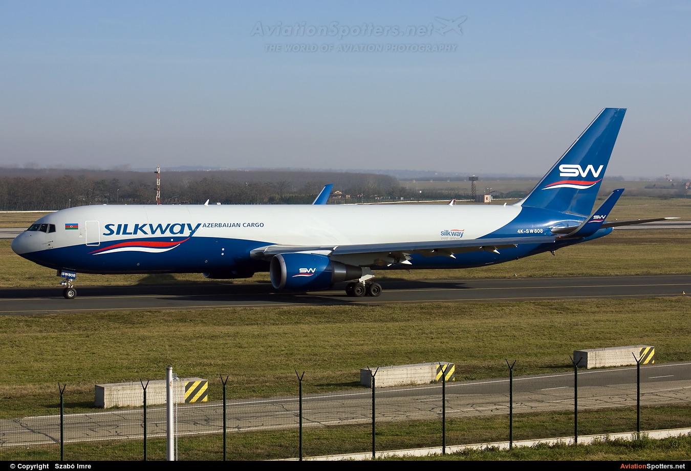 Silk Way Airlines  -  767-300F  (4K-SW808) By Szabó Imre (SzImre71)