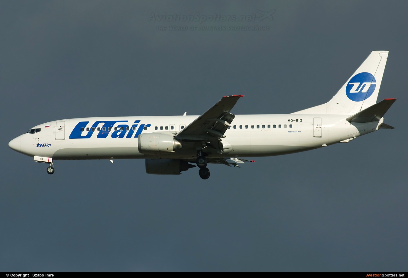 UTair  -  737-400  (VQ-BIG) By Szabó Imre (SzImre71)