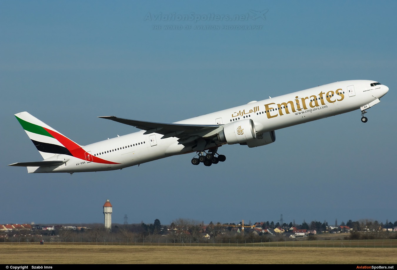 Emirates Airlines  -  777-300ER  (A6-EBK) By Szabó Imre (SzImre71)