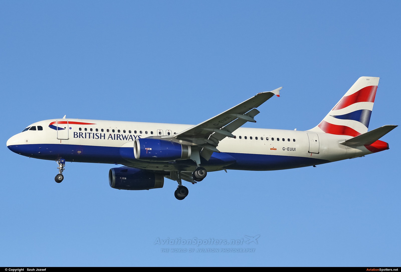 British Airways  -  A320  (G-EUUI) By Szuh Jozsef (szuh jozsef)