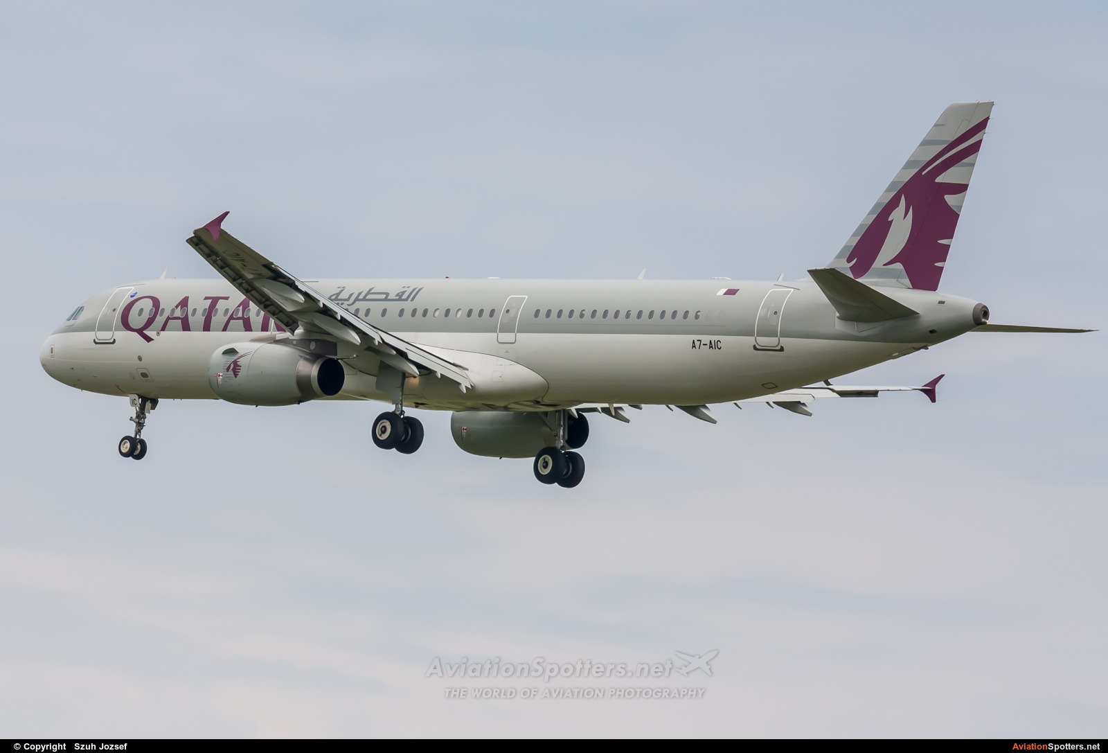 Qatar Airways  -  A321  (A7-AIC) By Szuh Jozsef (szuh jozsef)
