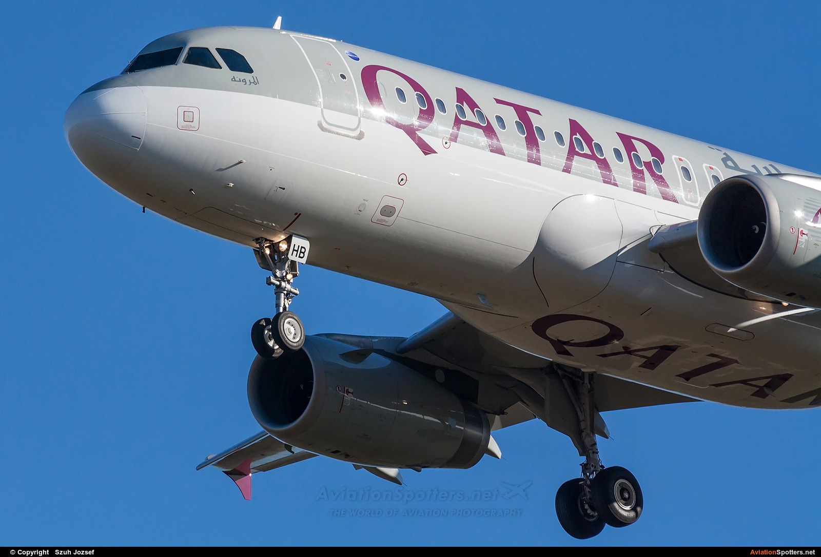 Qatar Airways  -  A320-232  (A7-AHB) By Szuh Jozsef (szuh jozsef)