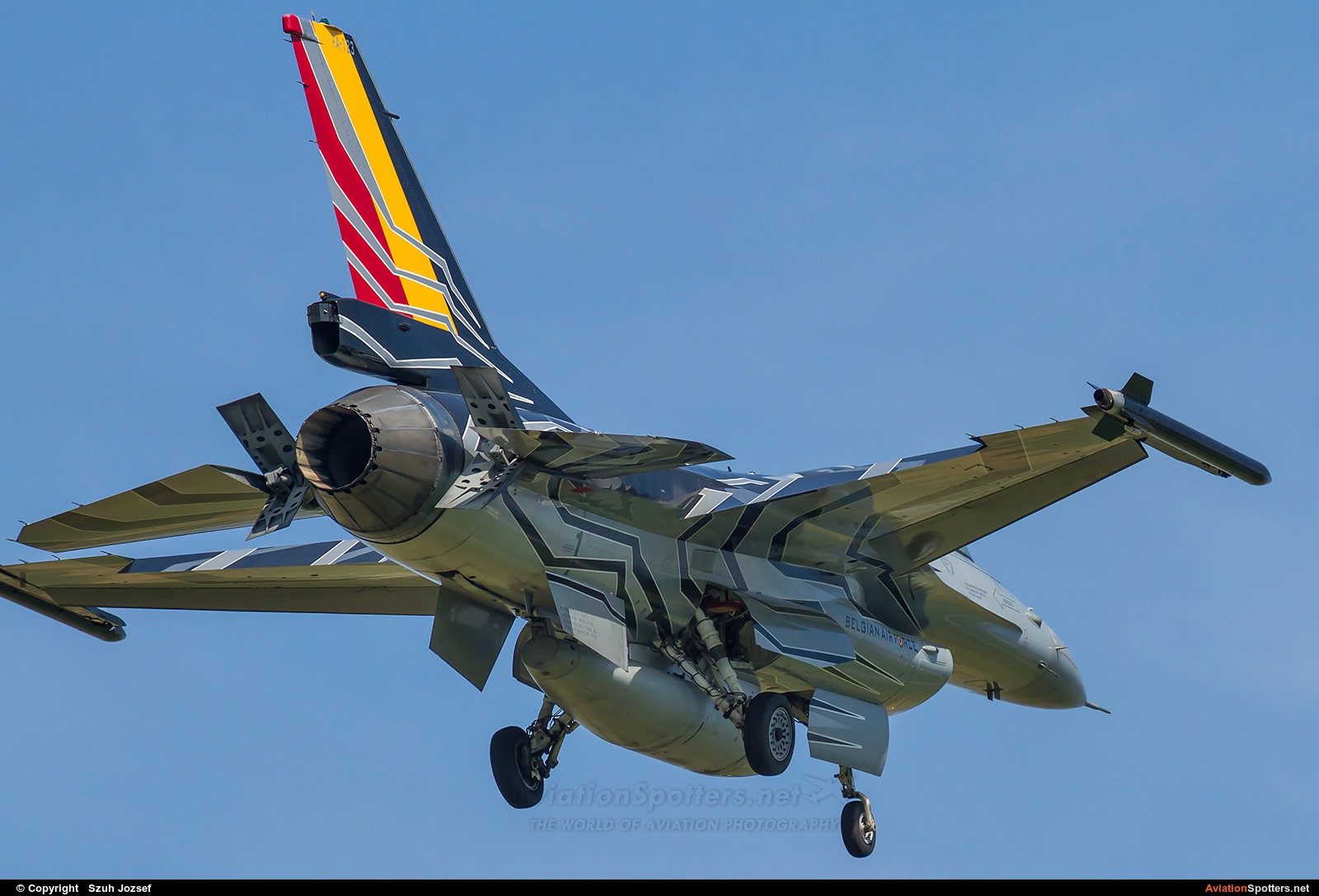 Belgium - Air Force  -  F-16AM Fighting Falcon  (FA-123) By Szuh Jozsef (szuh jozsef)