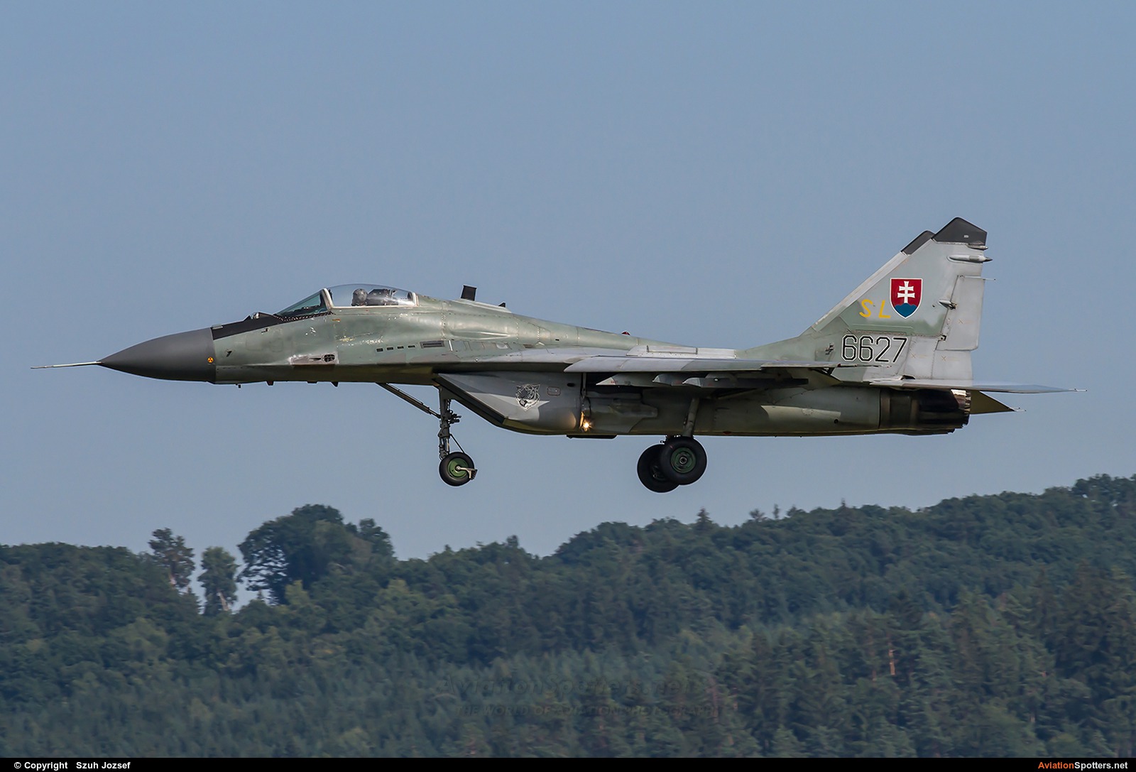 Slovakia - Air Force  -  MiG-29AS  (6627) By Szuh Jozsef (szuh jozsef)