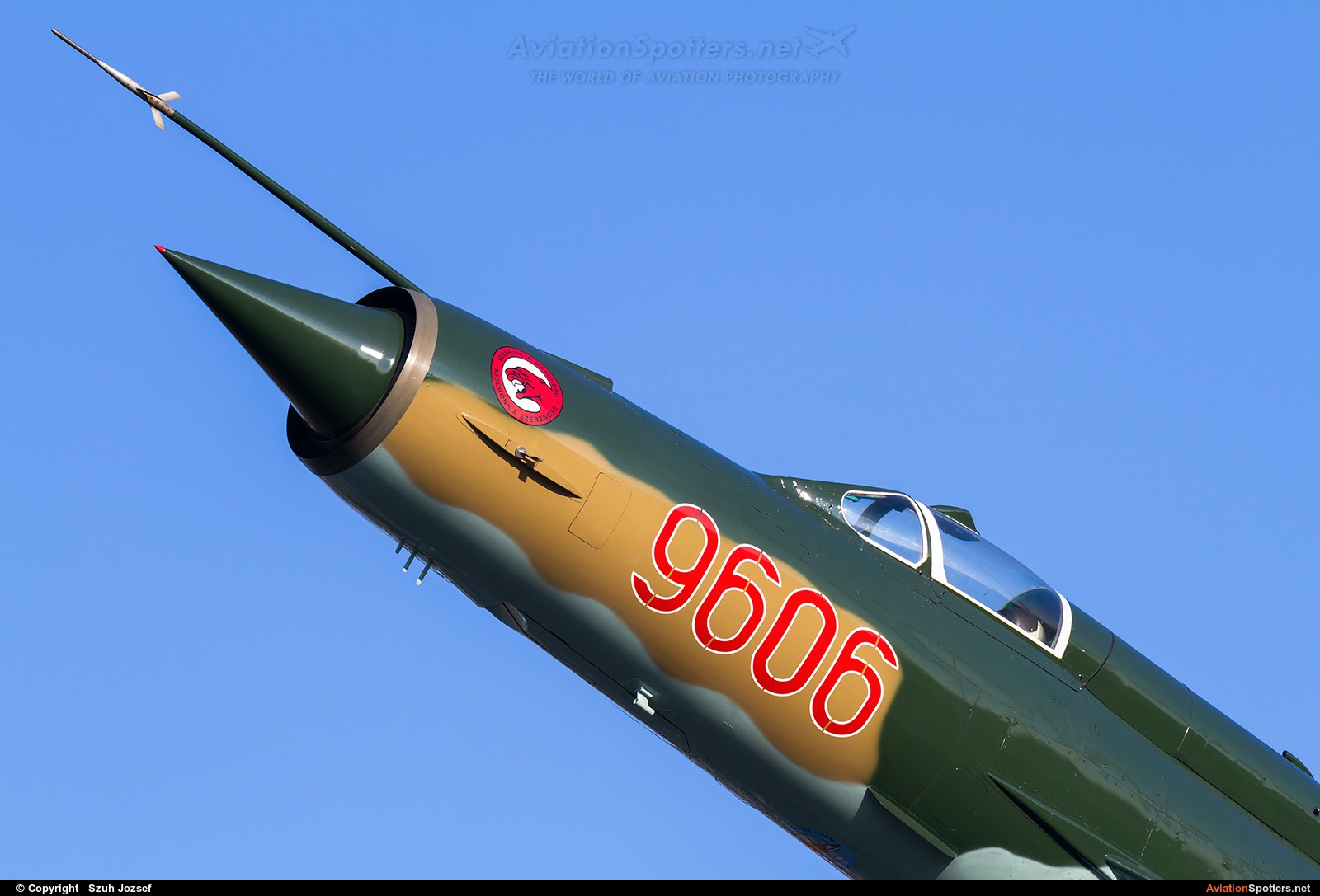 Hungary - Air Force  -  MiG-21MF  (9606) By Szuh Jozsef (szuh jozsef)