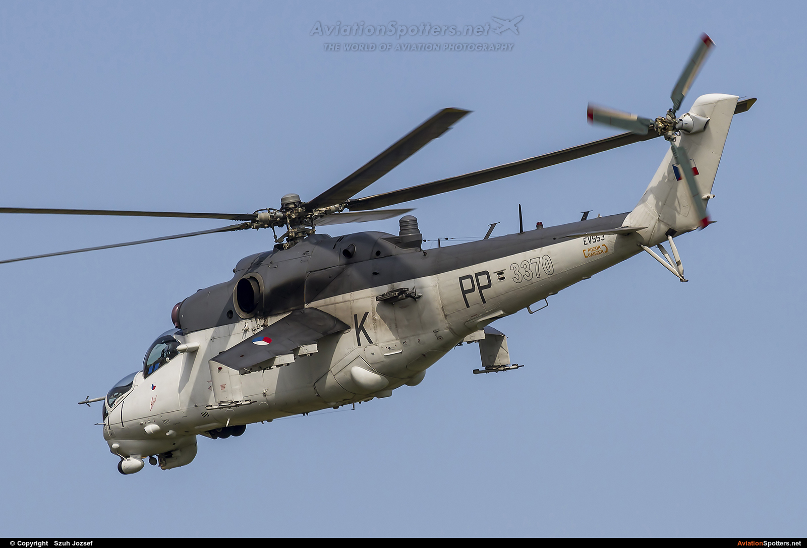 Czech - Air Force  -  Mi-35  (3370) By Szuh Jozsef (szuh jozsef)