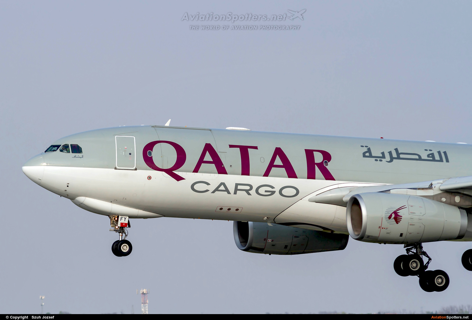 Qatar Airways Cargo  -  A330-200F  (A7-AFY) By Szuh Jozsef (szuh jozsef)