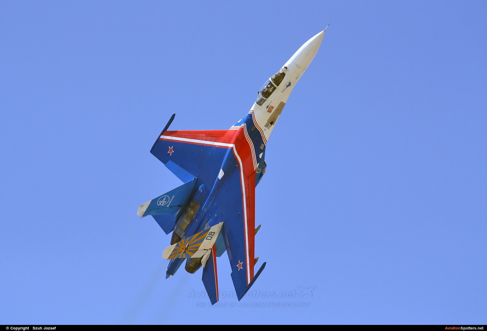 Russia - Air Force : Russian Knights  -  Su-27UB  (08) By Szuh Jozsef (szuh jozsef)