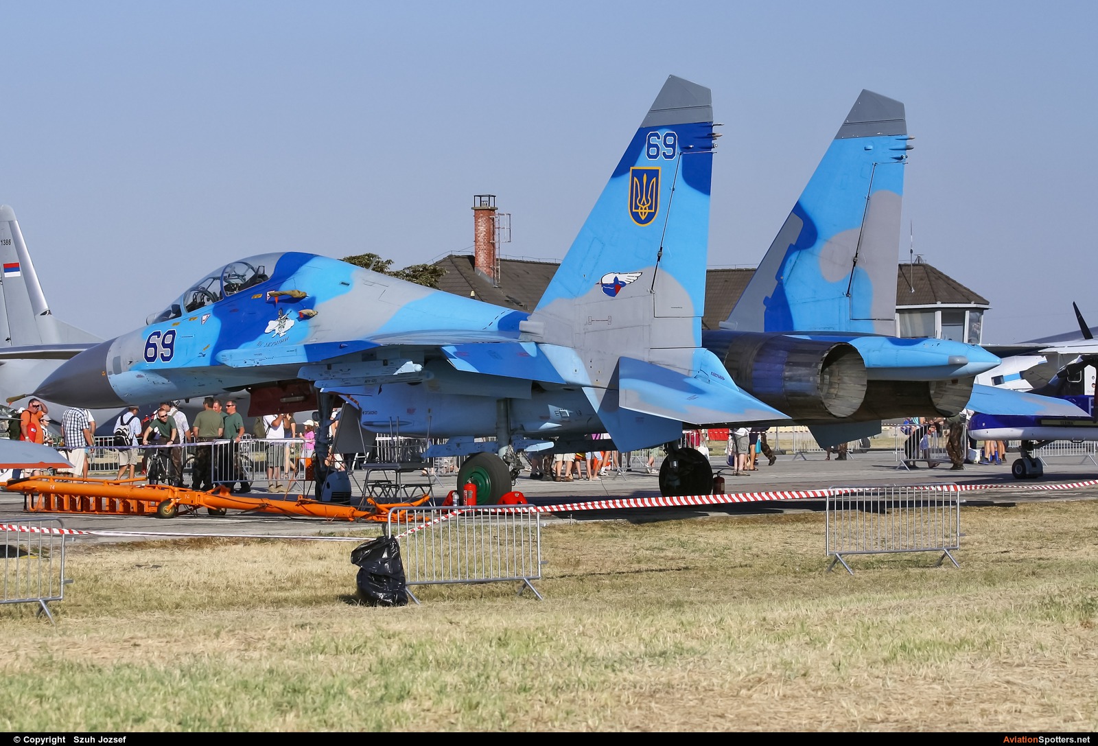 Ukraine - Air Force  -  Su-27UB  (69) By Szuh Jozsef (szuh jozsef)