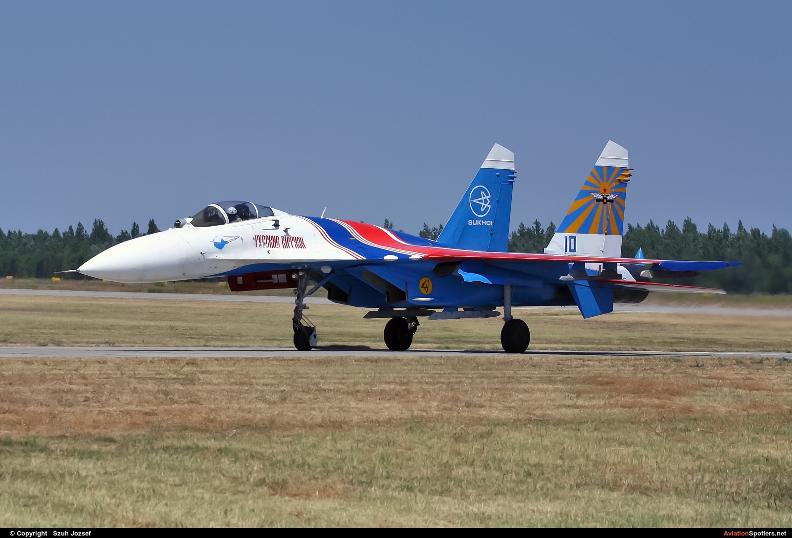 Russia - Air Force : Russian Knights  -  Su-27UB  (10) By Szuh Jozsef (szuh jozsef)