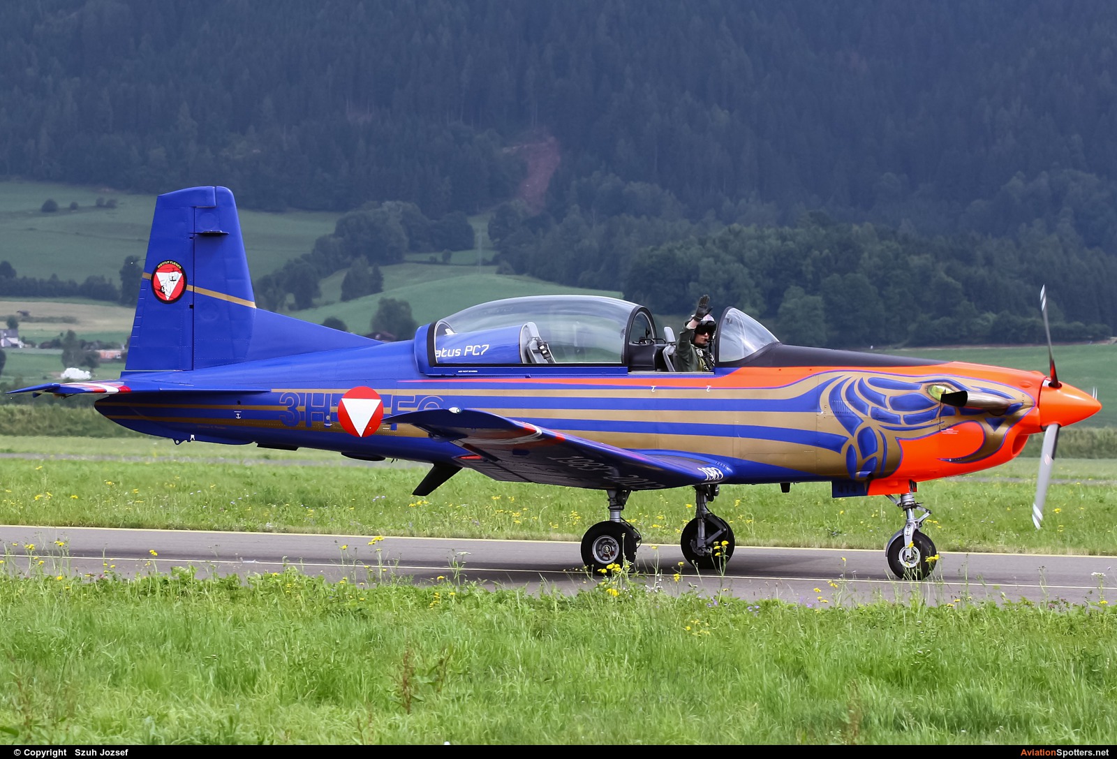 Austria - Air Force  -  PC-7 I & II  (3H-FC) By Szuh Jozsef (szuh jozsef)