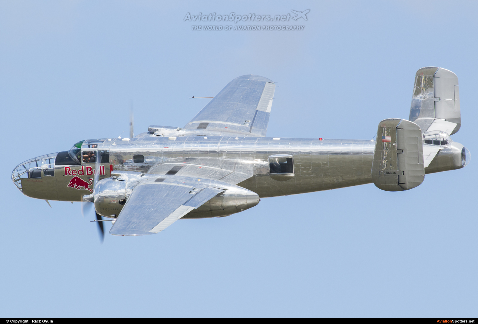The Flying Bulls  -  B-25J Mitchell  (N6123C) By Rácz Gyula (Spawn)