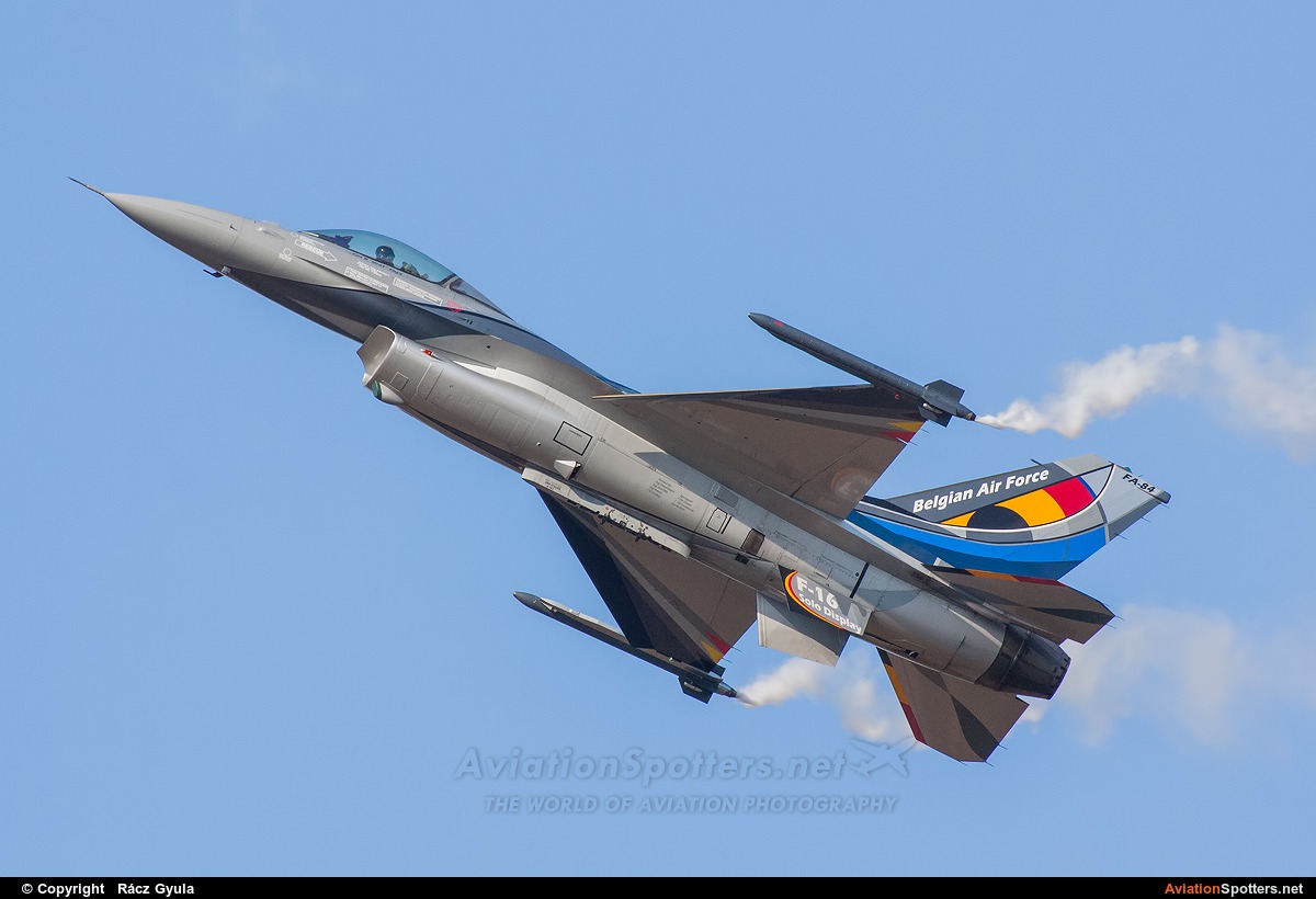 Belgium - Air Force  -  F-16AM Fighting Falcon  (FA-84) By Rácz Gyula (Spawn)