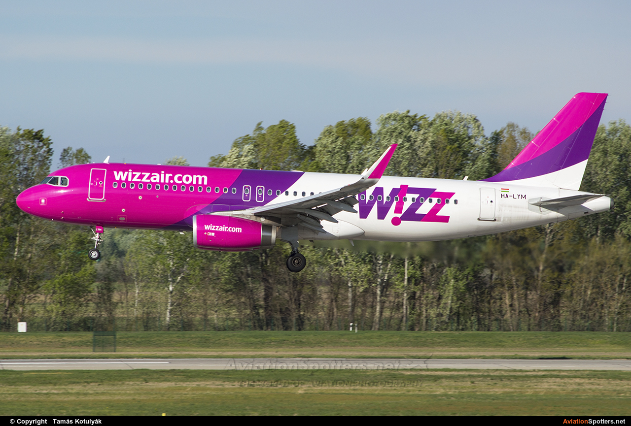 Wizz Air  -  A320-232  (HA-LYM) By Tamás Kotulyák (TAmas)