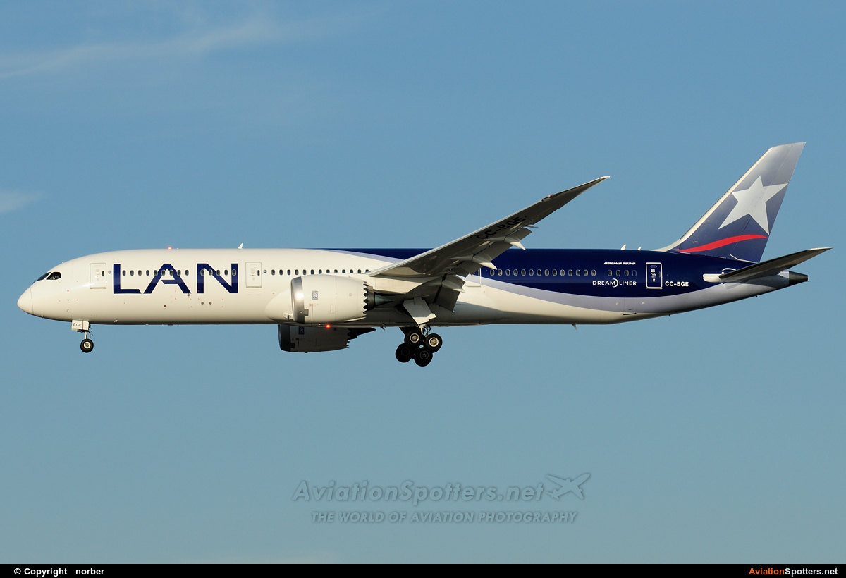 LAN Airlines  -  787-9 Dreamliner  (CC-BGE) By norber (norber)