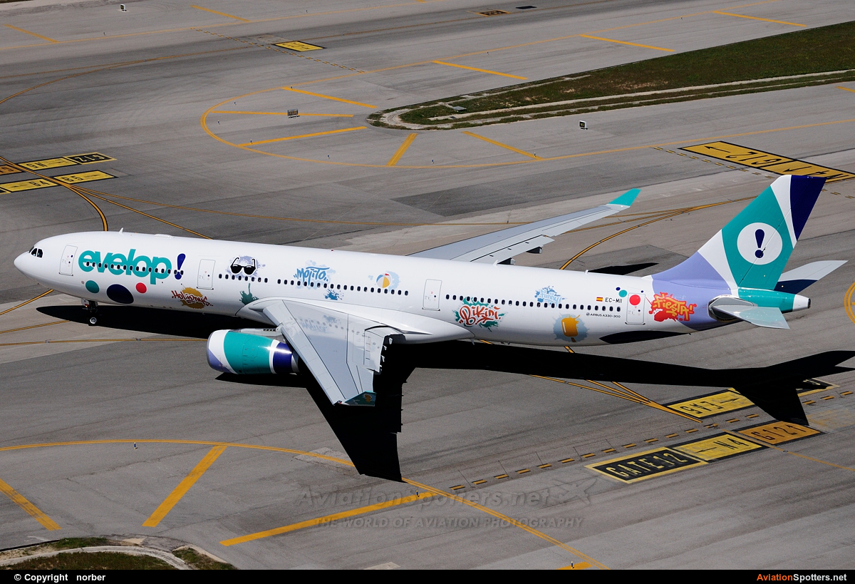 Evelop Airlines  -  A330-343  (EC-MII) By norber (norber)