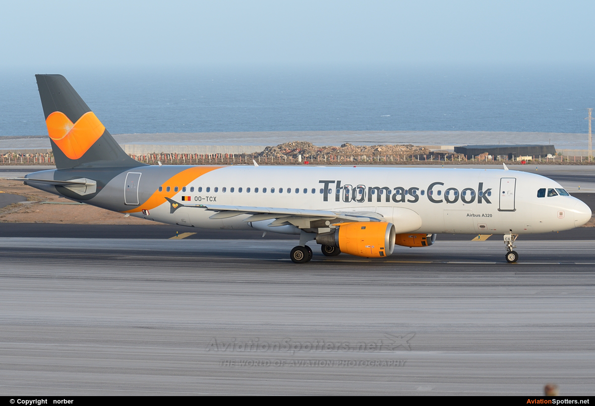 Thomas Cook Belgium  -  A320  (OO-TCX) By norber (norber)