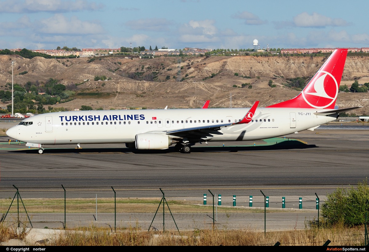 Turkish Airlines  -  737-900ER  (TC-JYI) By norber (norber)