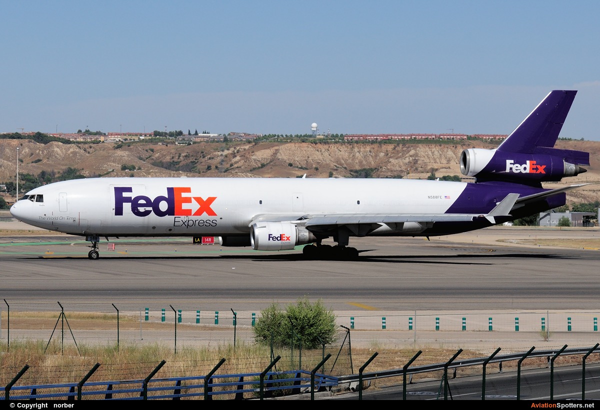 FedEx Federal Express  -  MD-11F  (N588FE) By norber (norber)