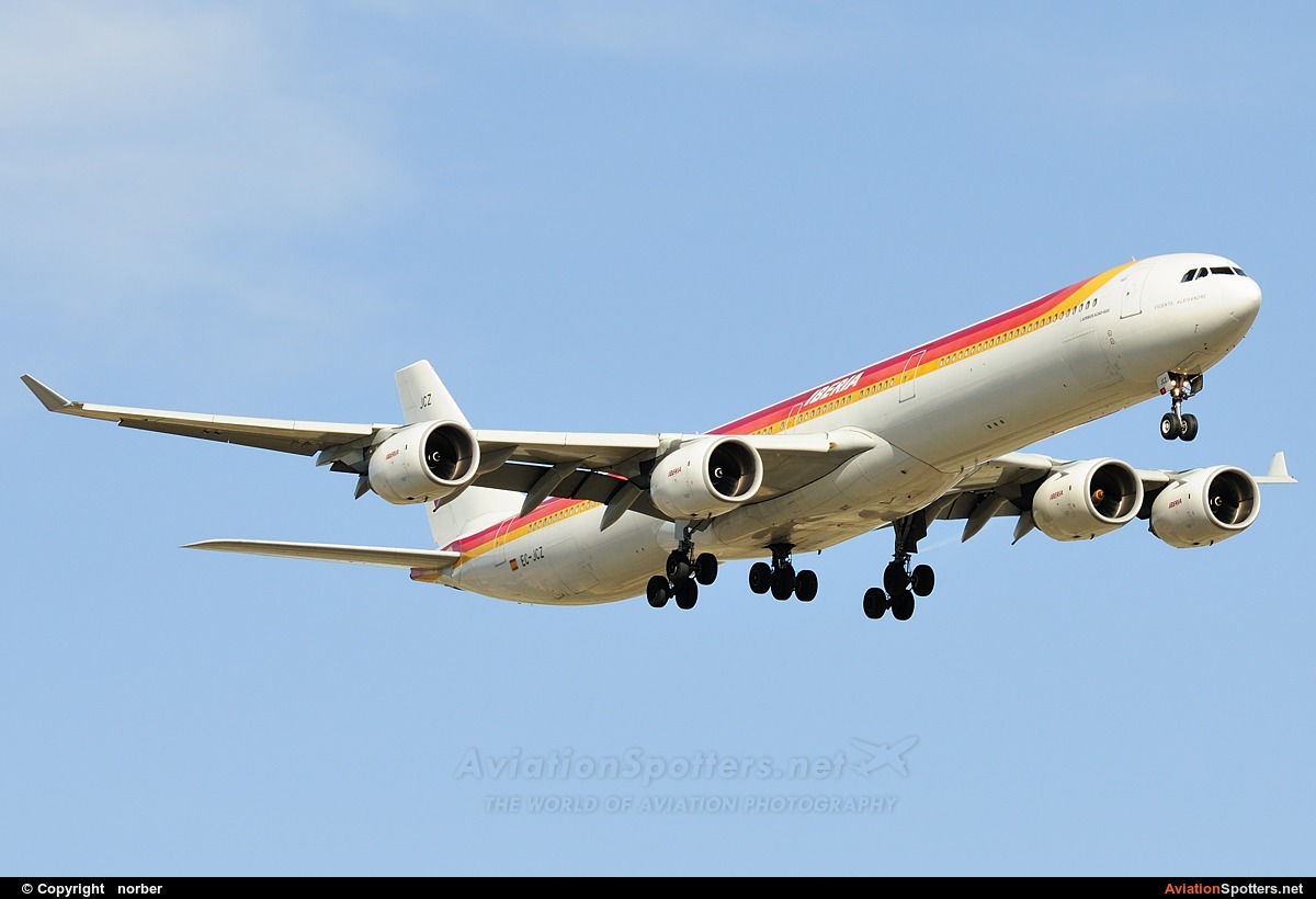 Iberia  -  A340-600  (EC-JCZ) By norber (norber)