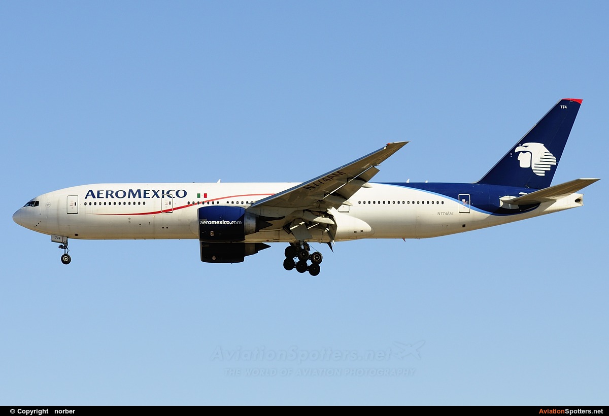 Aeromexico  -  777-200ER  (N774AM) By norber (norber)