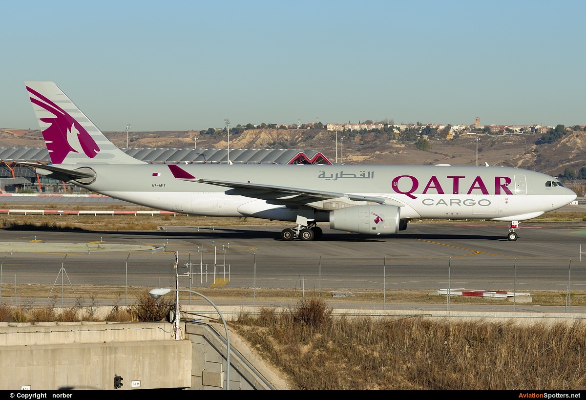Qatar Airways Cargo  -  A330-200F  (A7-AFY) By norber (norber)