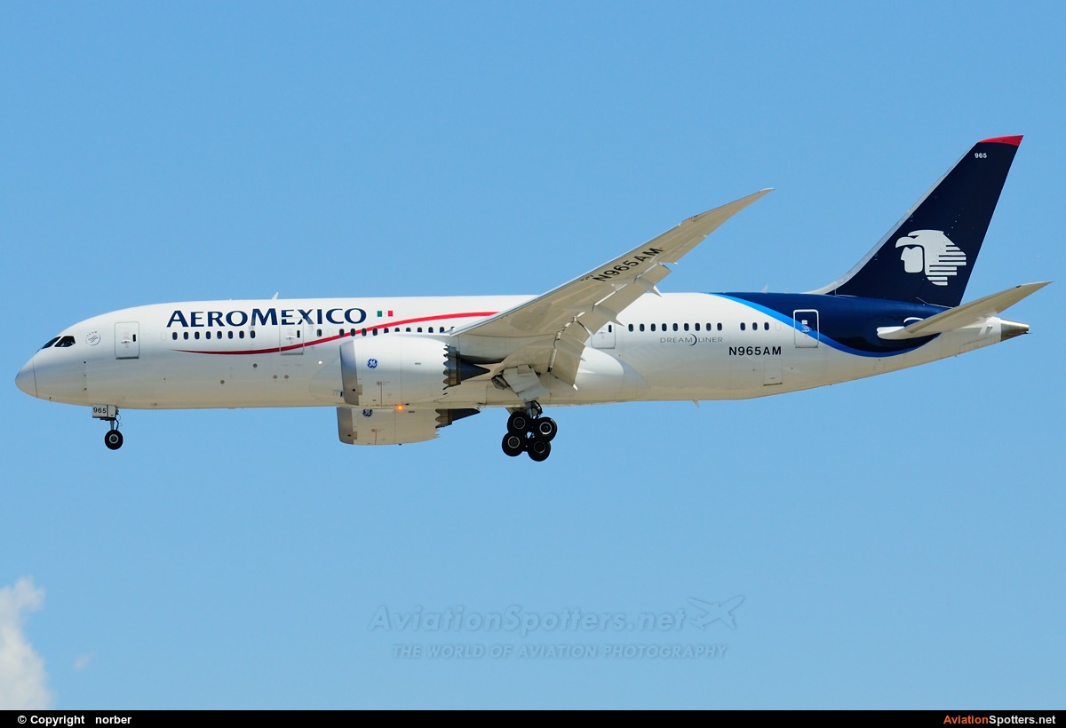 Aeromexico  -  787-8 Dreamliner  (N965AM) By norber (norber)