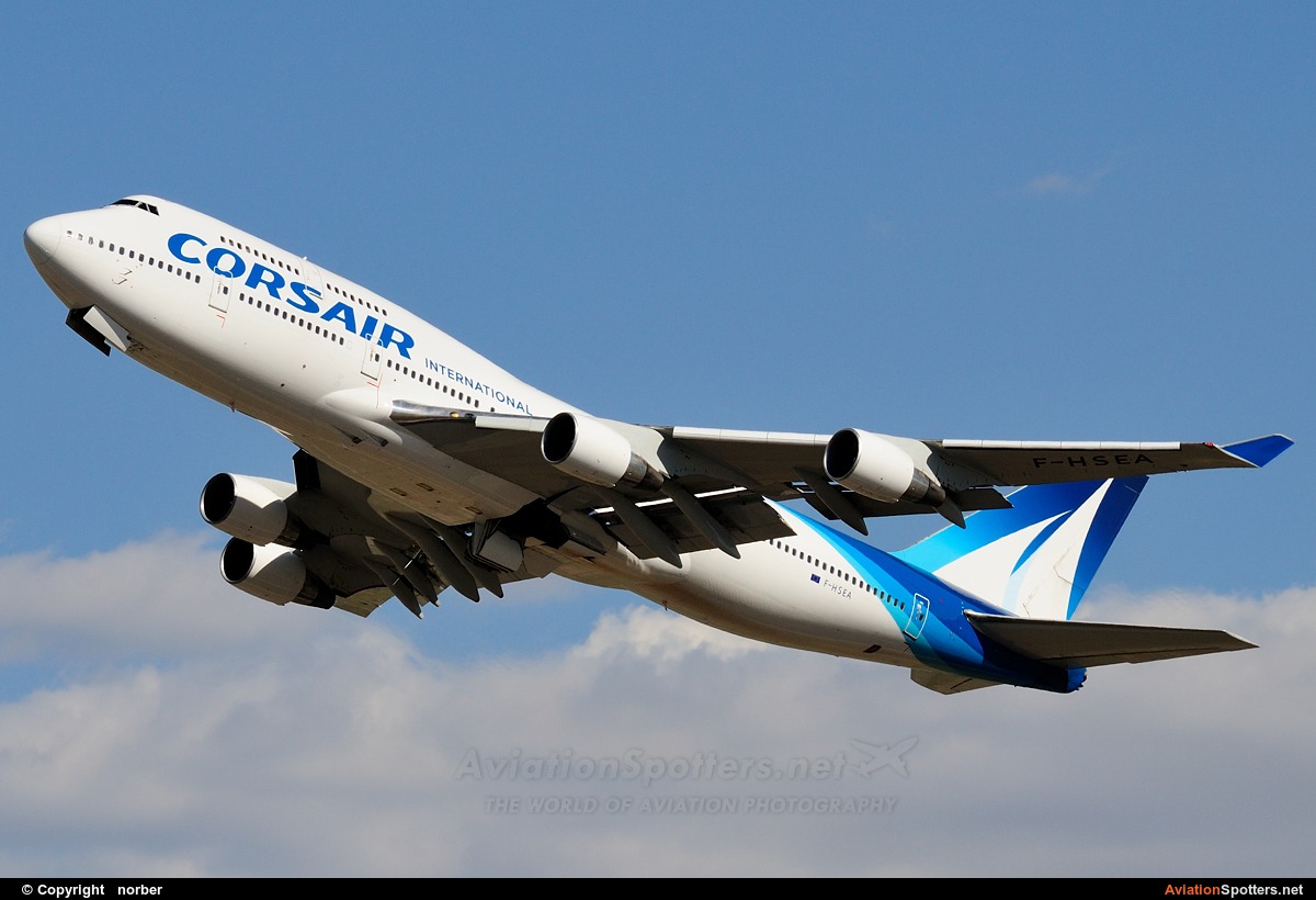 Corsair  -  747-400  (F-HSEA) By norber (norber)