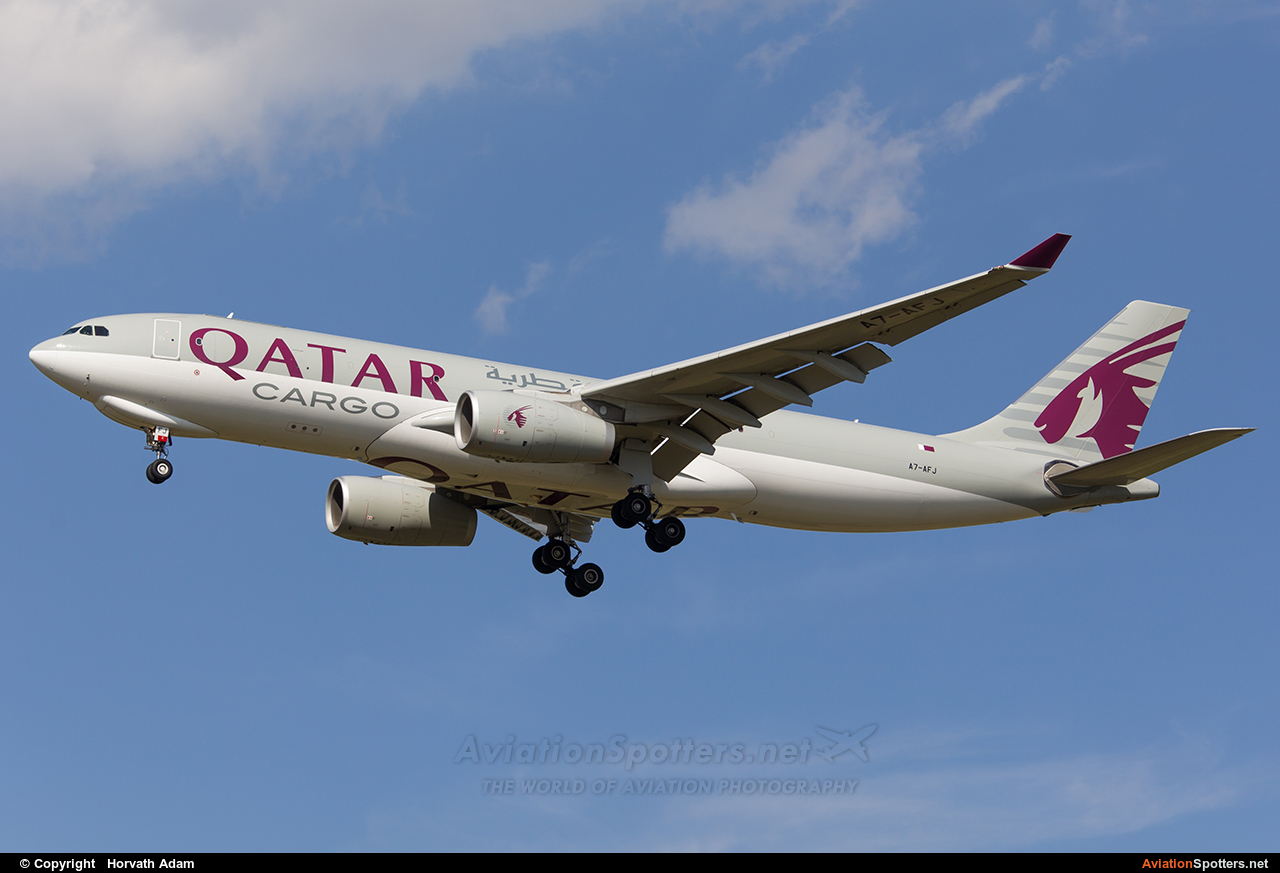 Qatar Airways Cargo  -  A330-200F  (A7-AFJ) By Horvath Adam (odin7602)