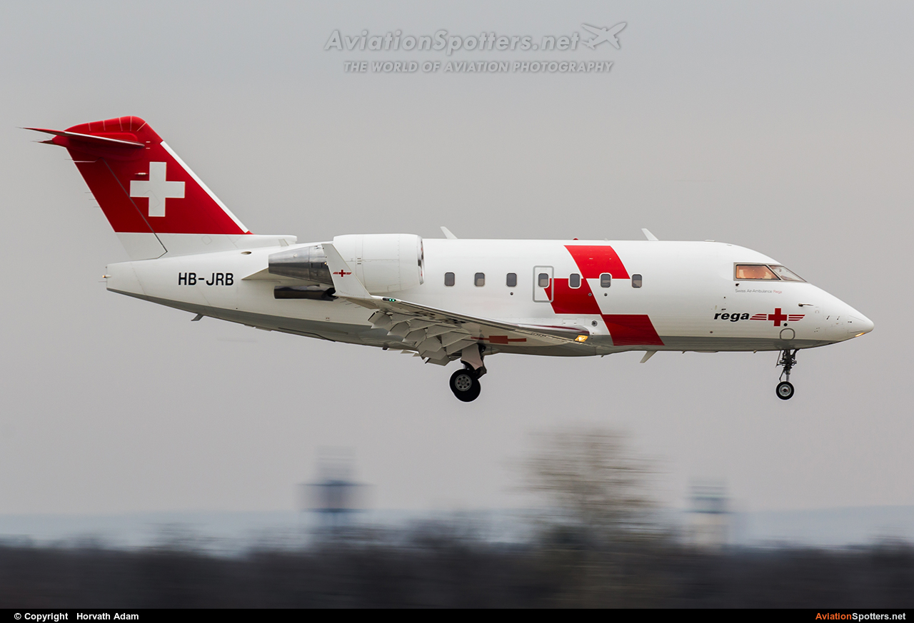 Swiss Air Ambulance  -  CL-600 Challenger  (HB-JRB) By Horvath Adam (odin7602)