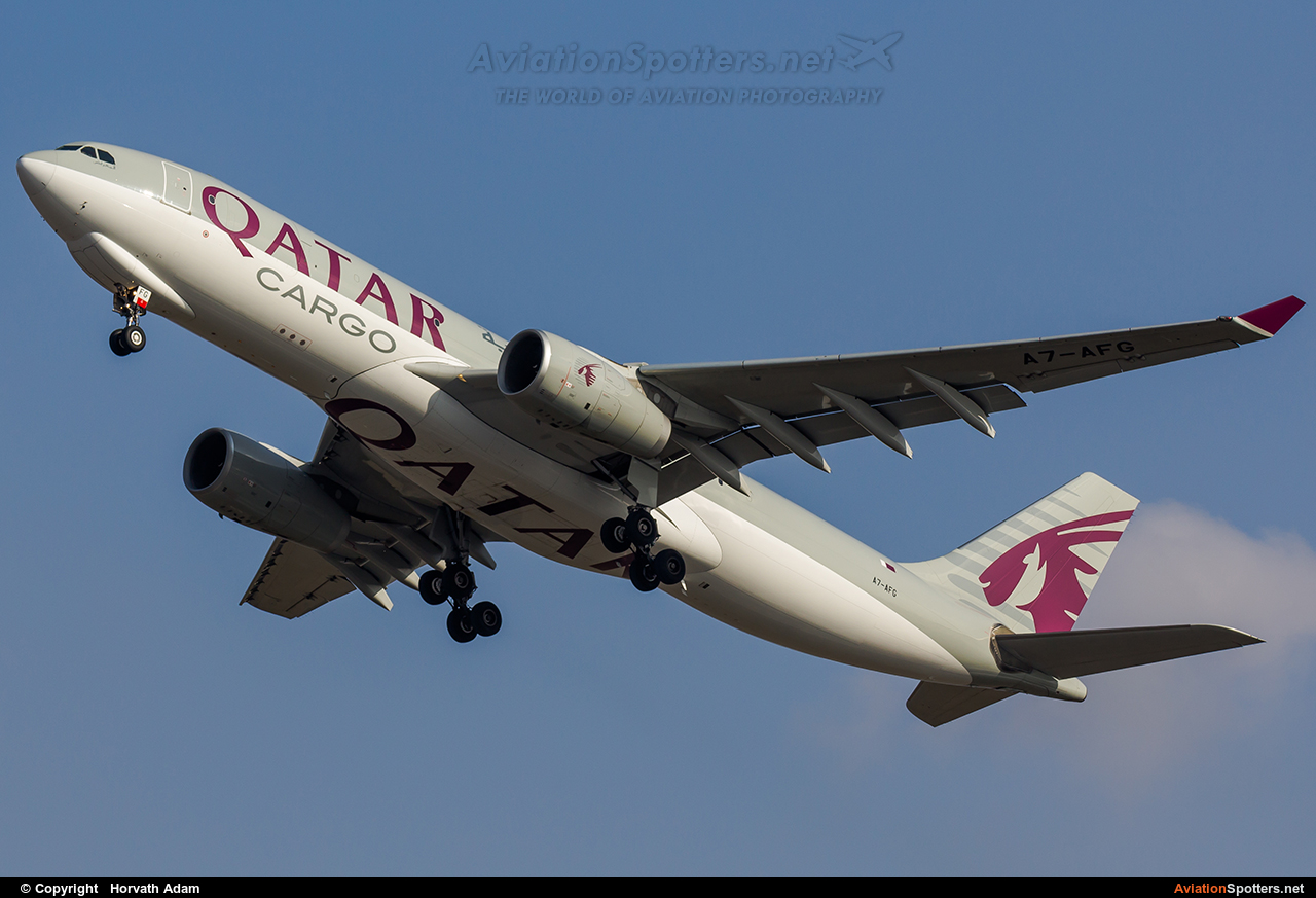 Qatar Airways Cargo  -  A330-200F  (A7-AFG) By Horvath Adam (odin7602)