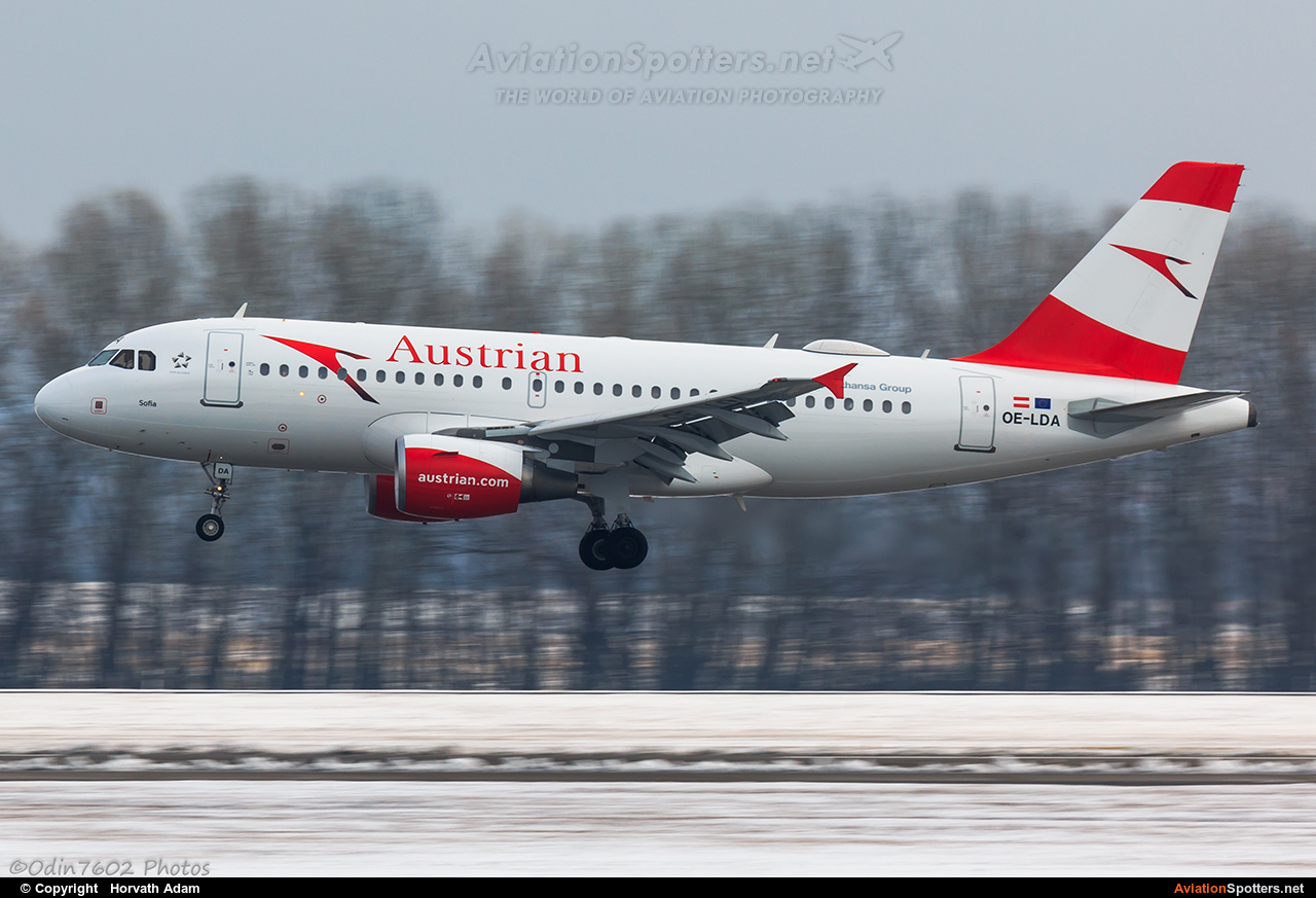 Austrian Airlines  -  A319-112  (OE-LDA) By Horvath Adam (odin7602)