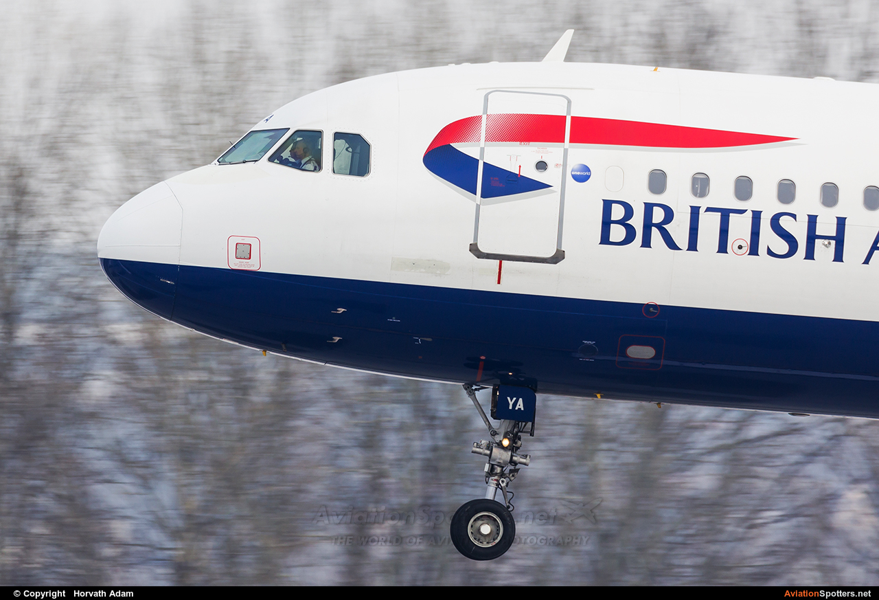 British Airways  -  A320  (G-EUYA) By Horvath Adam (odin7602)