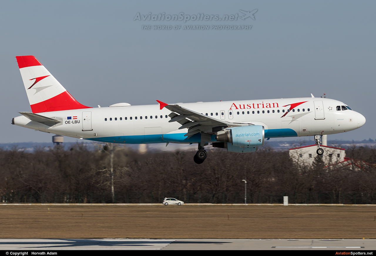 Austrian Airlines  -  A320-214  (OE-LBU) By Horvath Adam (odin7602)