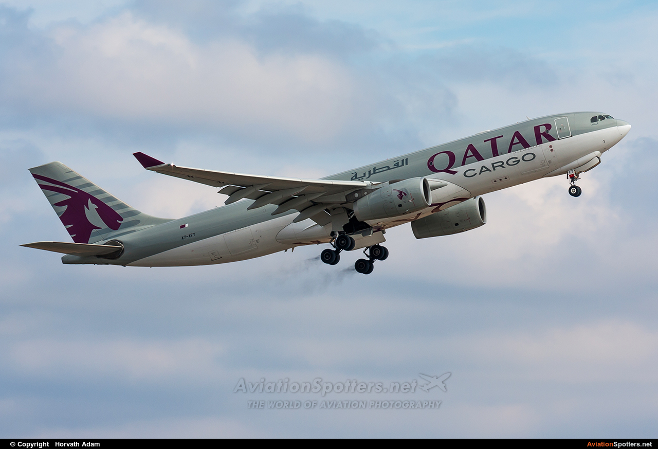 Qatar Airways Cargo  -  A330-200F  (A7-AFY) By Horvath Adam (odin7602)