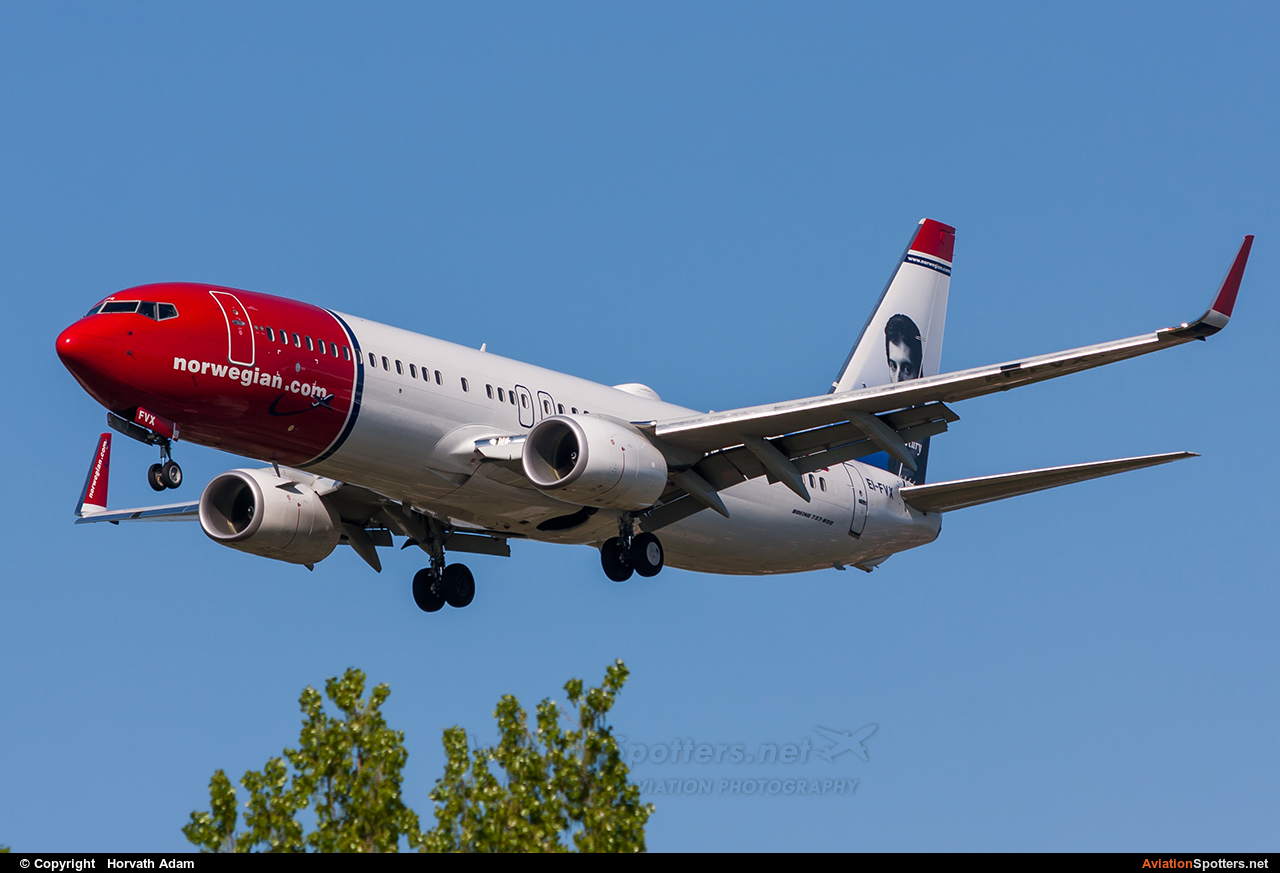 Norwegian Air Shuttle  -  737-800  (EI-FVX) By Horvath Adam (odin7602)