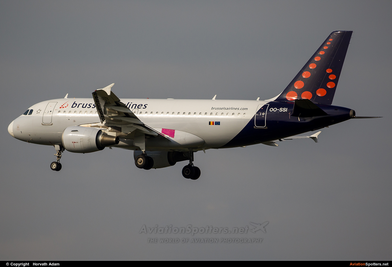 Brussels Airlines  -  A319-112  (OO-SSI) By Horvath Adam (odin7602)