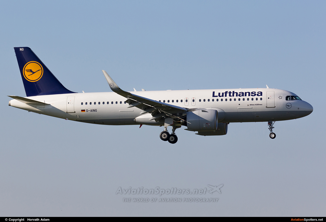 Lufthansa  -  A320  (D-AING) By Horvath Adam (odin7602)
