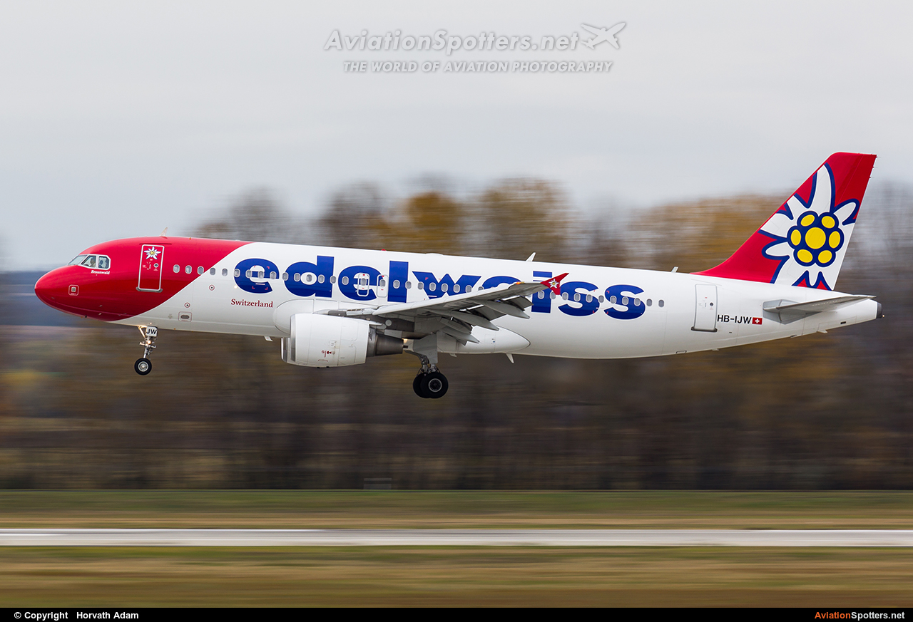 Edelweiss  -  A320-214  (HB-IJW) By Horvath Adam (odin7602)