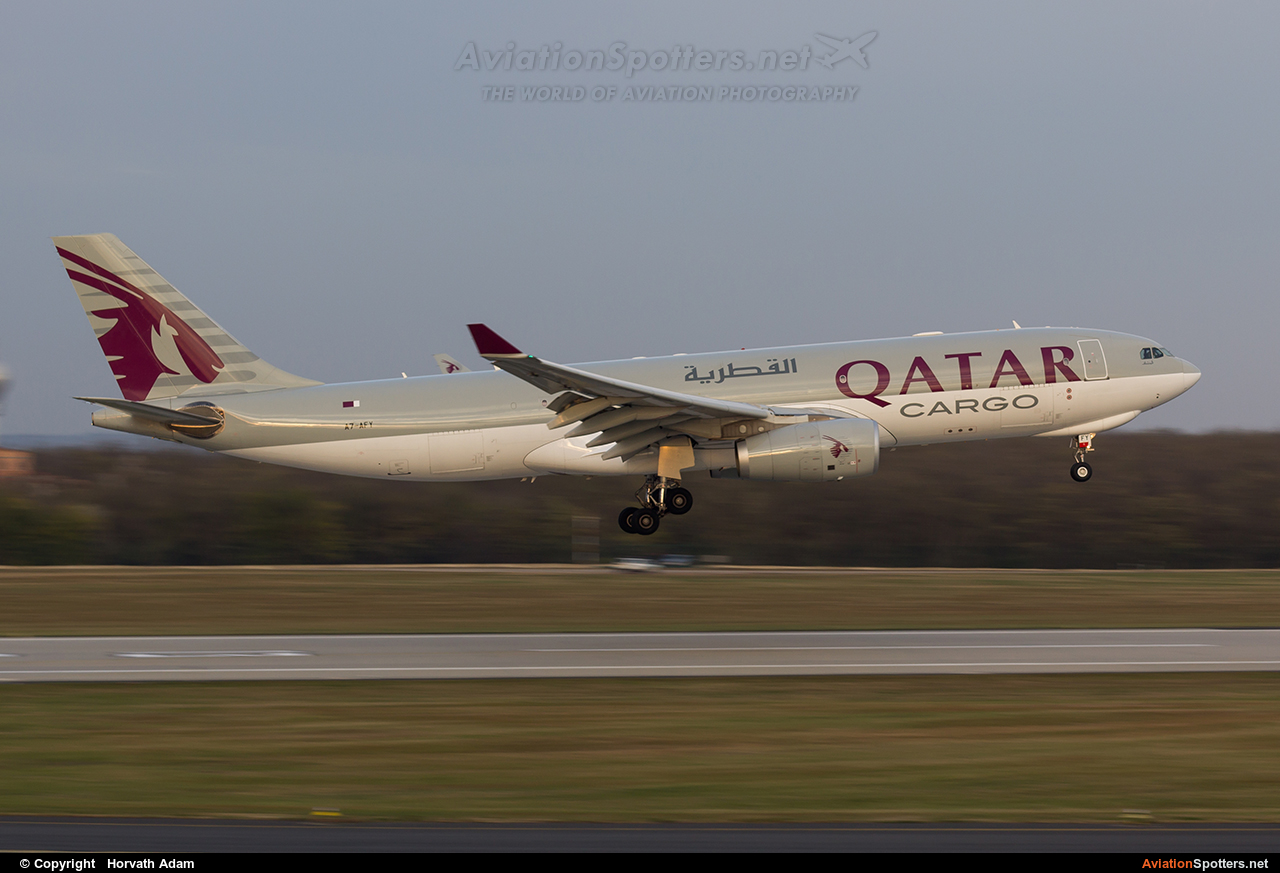 Qatar Airways Cargo  -  A330-243  (A7-AFY) By Horvath Adam (odin7602)