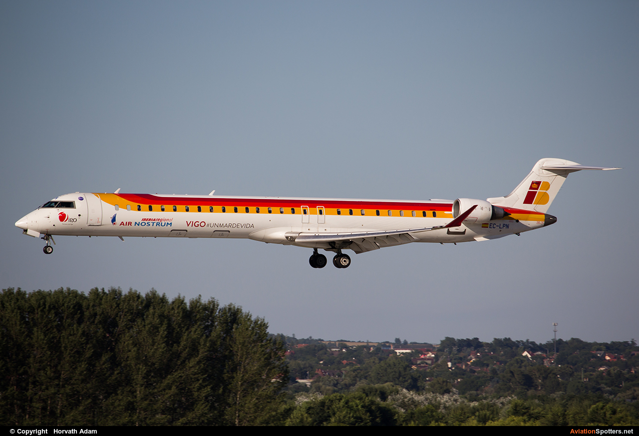 Air Nostrum - Iberia Regional  -  CL-600-2E25 Regional Jet CRJ-1000 NextGen  (EC-LPN) By Horvath Adam (odin7602)
