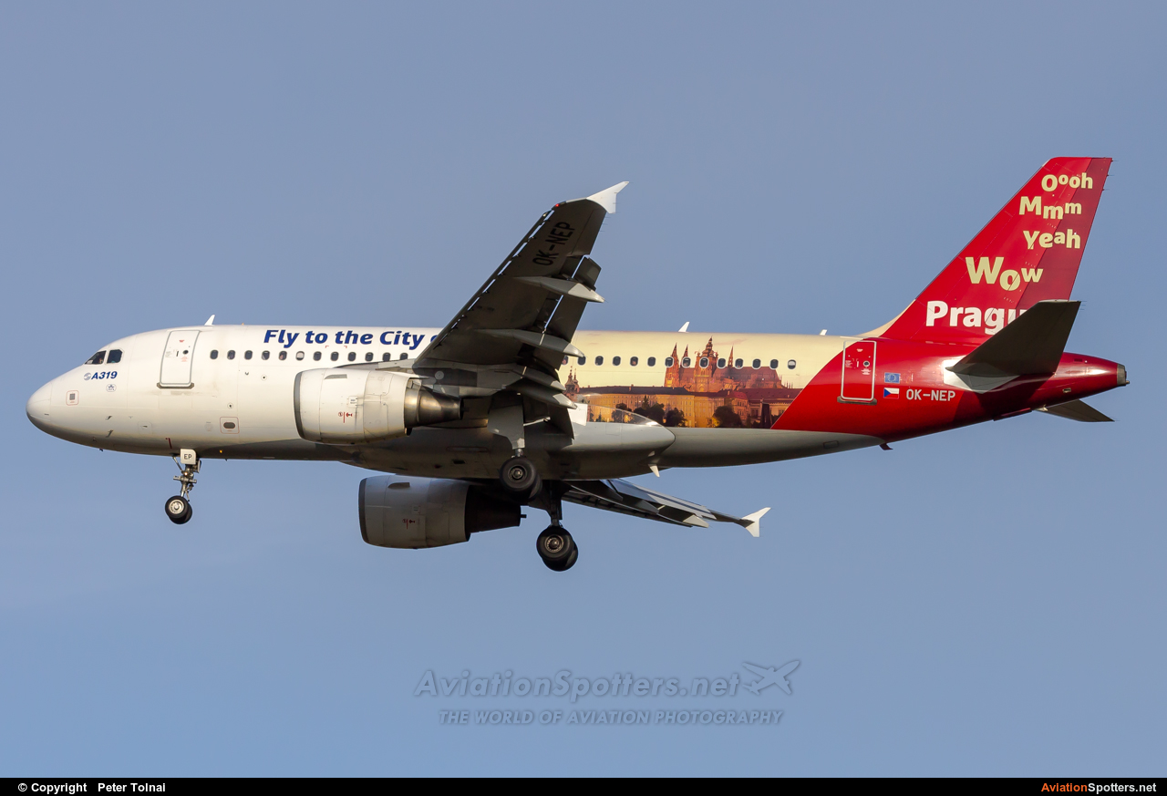 CSA - Czech Airlines  -  A319-112  (OK-NEP) By Peter Tolnai (ptolnai)