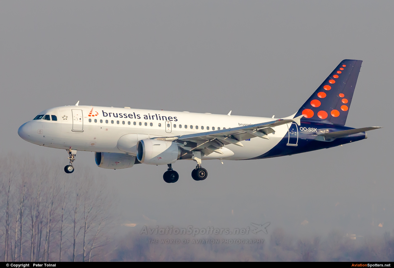 Brussels Airlines  -  A319  (OO-SSK) By Peter Tolnai (ptolnai)