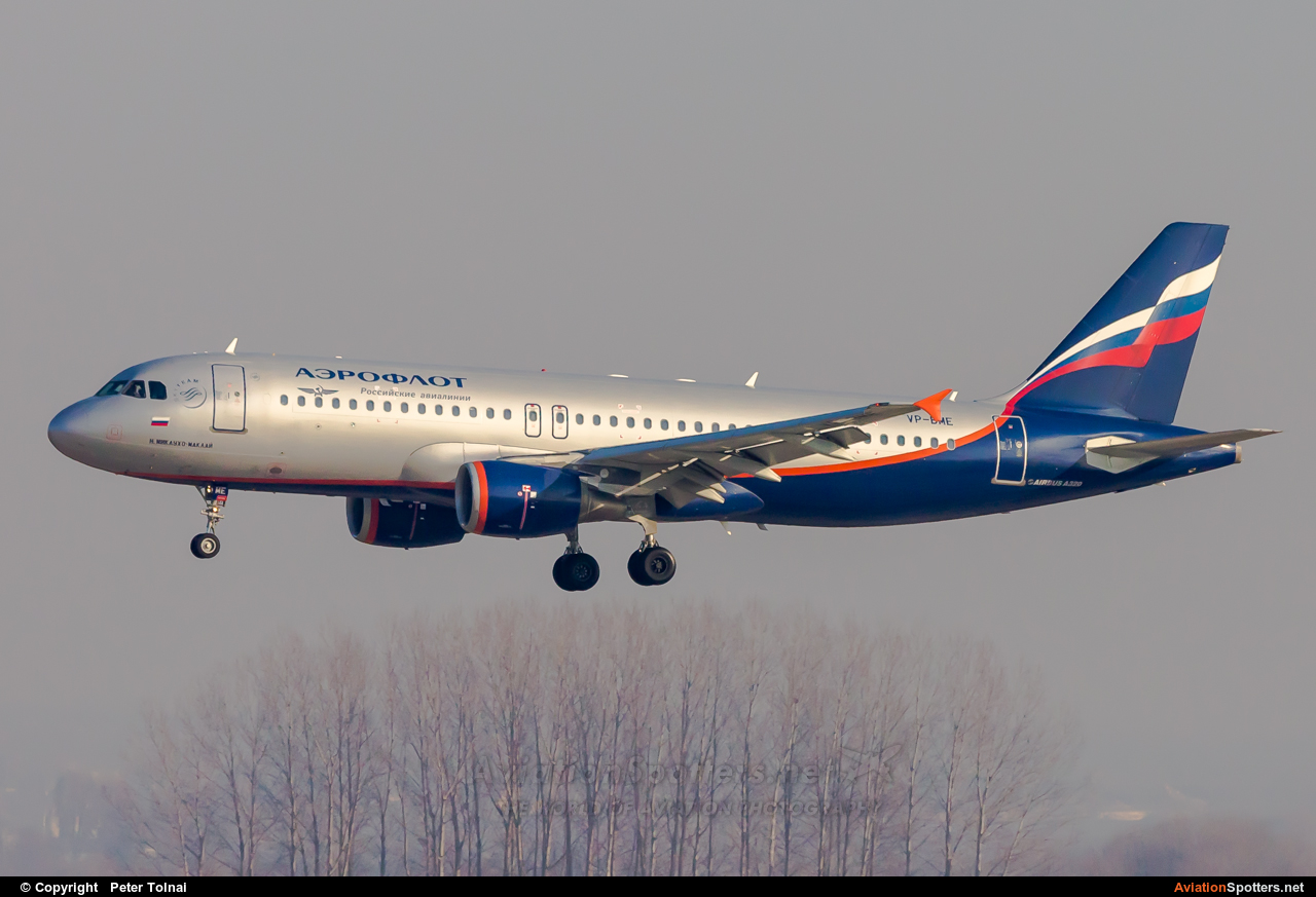 Aeroflot  -  A320  (VP-BME) By Peter Tolnai (ptolnai)