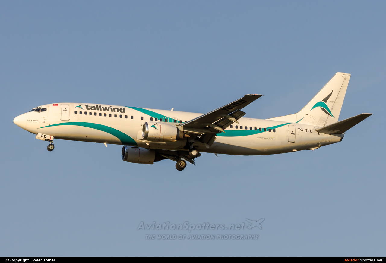 Tailwind Airlines  -  737-400  (TC-TLD) By Peter Tolnai (ptolnai)
