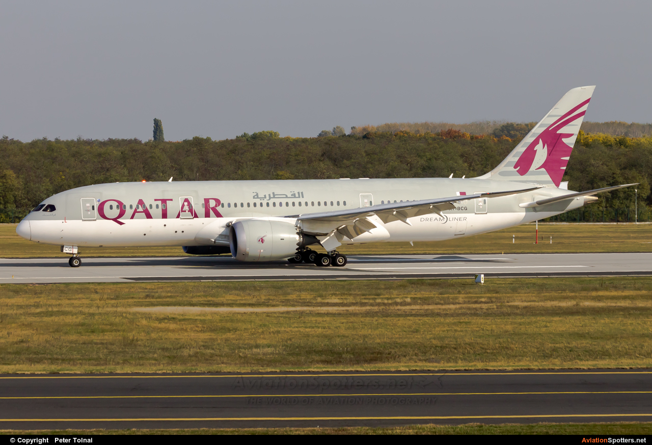 Qatar Airways  -  787-8 Dreamliner  (A7-BCG) By Peter Tolnai (ptolnai)
