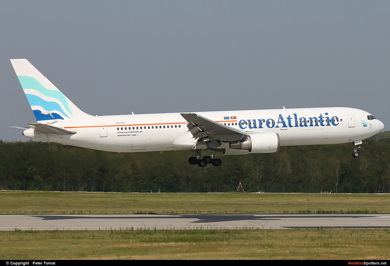 Euro Atlantic Airways  -  767-300  (CS-TKS) By Peter Tolnai (ptolnai)