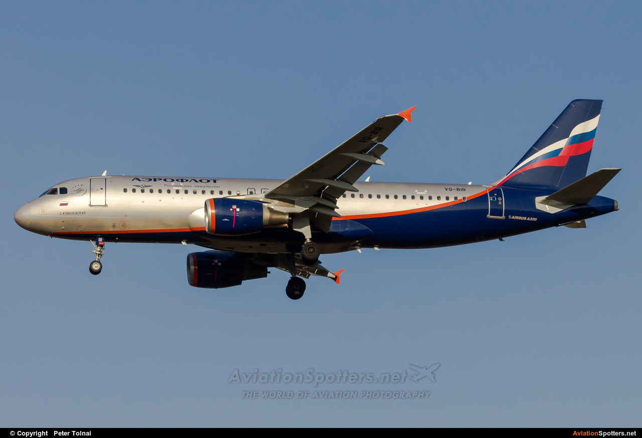 Aeroflot  -  A320-214  (VQ-BIR) By Peter Tolnai (ptolnai)